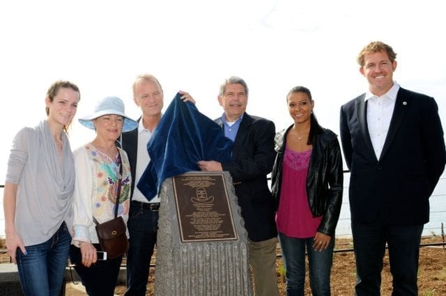 Dan Blocker Beach Unveiled to Public
