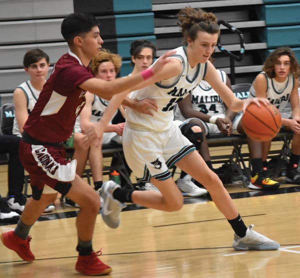 Malibu Boys Hoop Squad Comes Close to Win Over Santa Paula