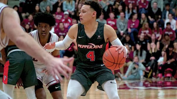Waves Men's Basketball Defeats Portland, Will Face BYU Thursday
