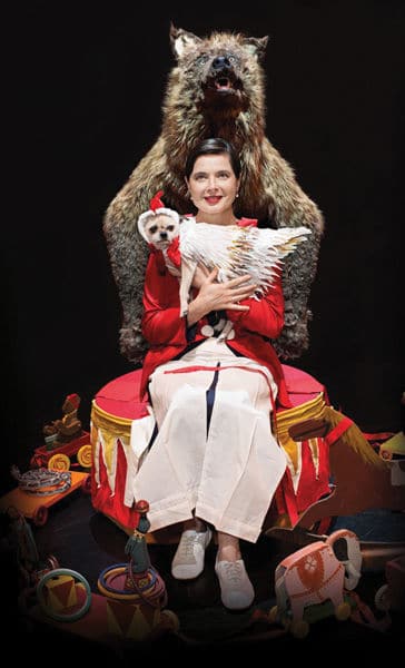 Isabella Rossellini Brings Her Latest Performance Piece to Malibu