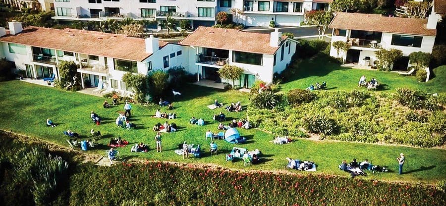 Quarantine Concert on a Bluff
