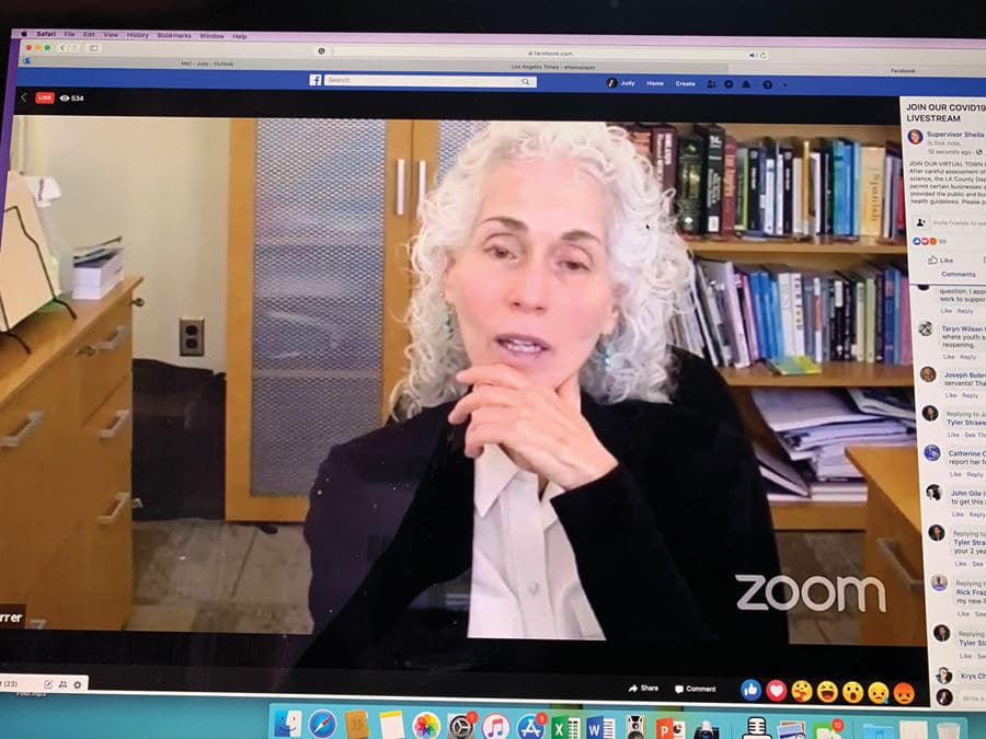 Officials Address COVID-19 Questions at Virtual Town Hall