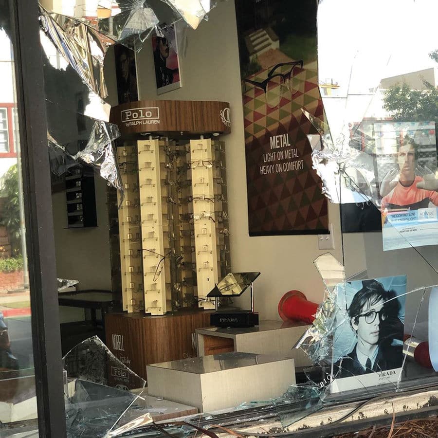 Local Man's Business Looted in Santa Monica