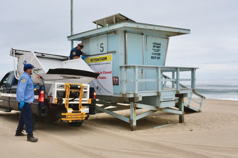 No Beach Access in Malibu on July 4