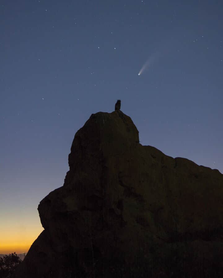NEOWISE Draws Stargazers to Malibu
