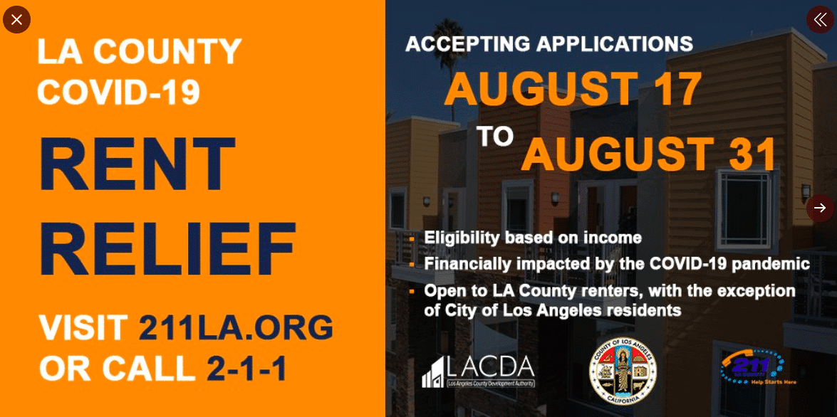 Rent Relief Offered for County Residents Who Qualify