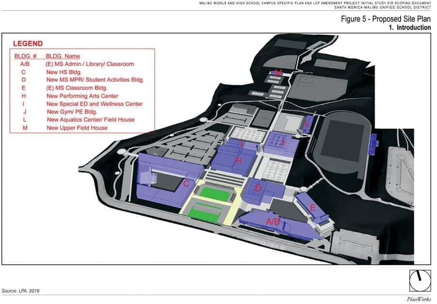 Malibu High School Plans Include New Parking Lot