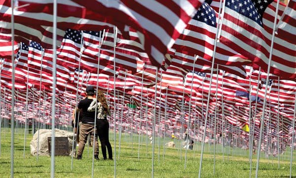 Waves of Flags 2022: Flag Lowering on Friday, Sept. 23 at Pepperdine University