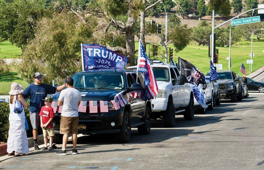 Supporters Organize Rally for Presidential Re-Election