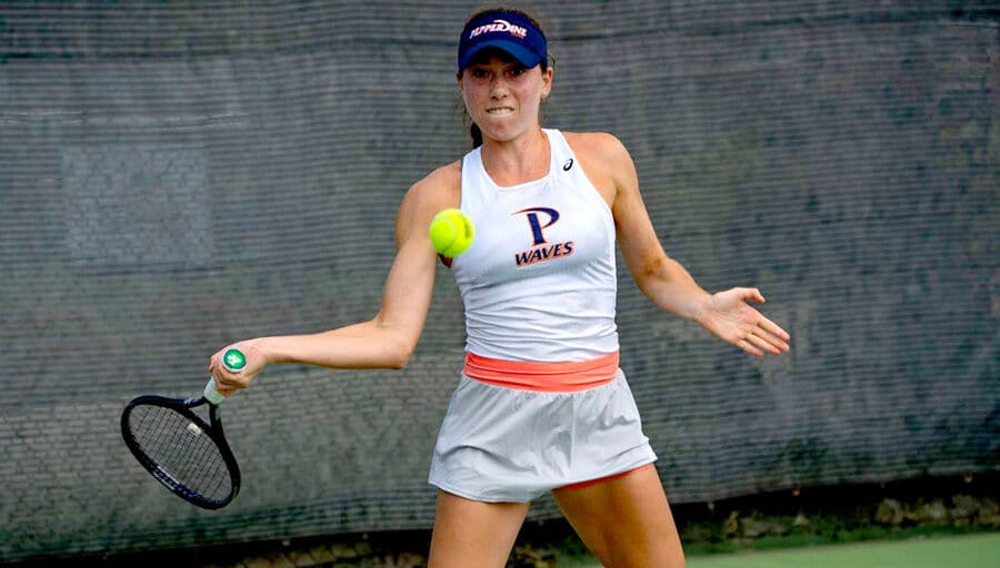 Waves Hold Their Own Against Tennis Pros