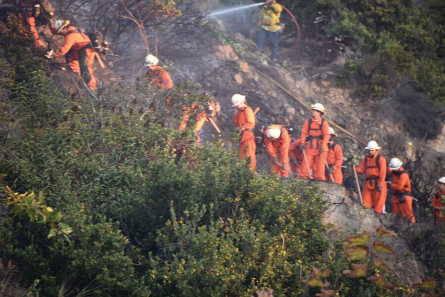 String of Fires Triggers Homeless Camps’ Clearance