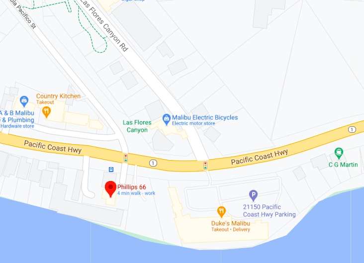 Homeless Man Allegedly Attacks Woman at Malibu Gas Station