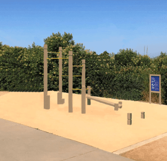 Malibu Bluffs Park Gets a Workout Station