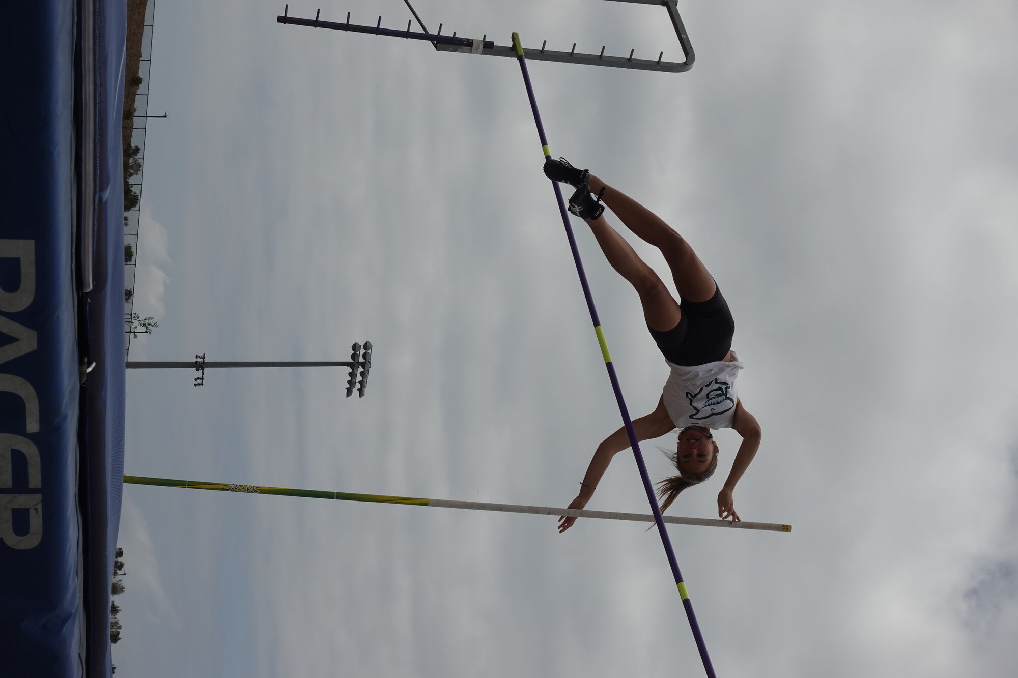 Lucy Thrall wins league title and takes 4th place in Pole Vault at CIF Division 4 Finals