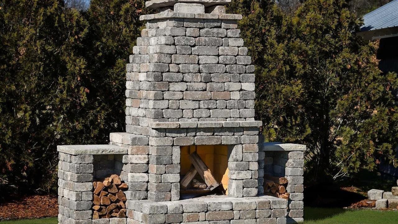 Return to outdoor living with an easy, delivered backyard DIY fireplace