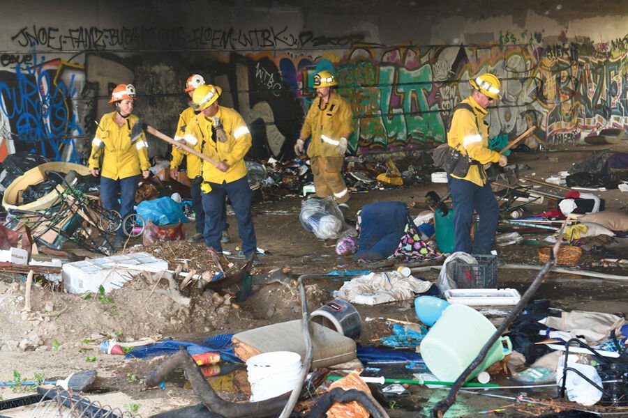 Council Declares Local Emergency After Homeless Encampment Fires