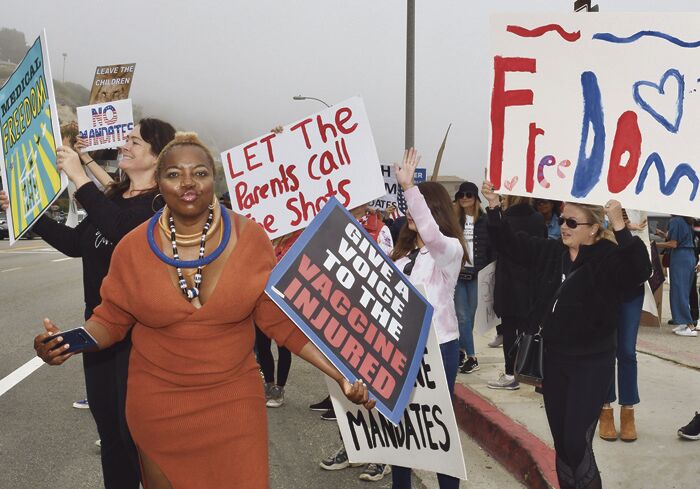 Protesters Decry Vaccine Mandates