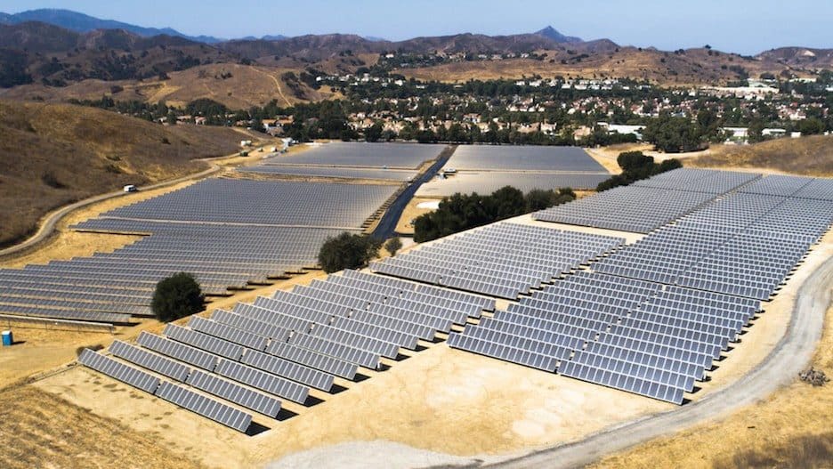Las Virgenes Water District operates huge solar farm just off Las Virgenes Road