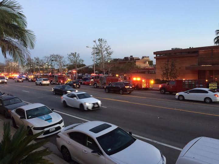 Fire erupts at SoHo; parking structure raise concerns on safety