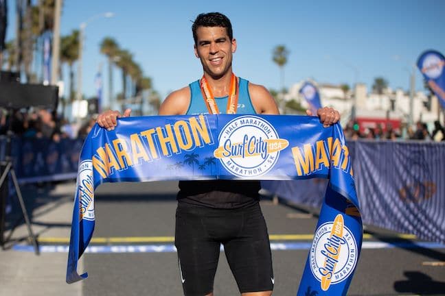 Malibu Resident Wins Surf City Marathon in Huntington Beach