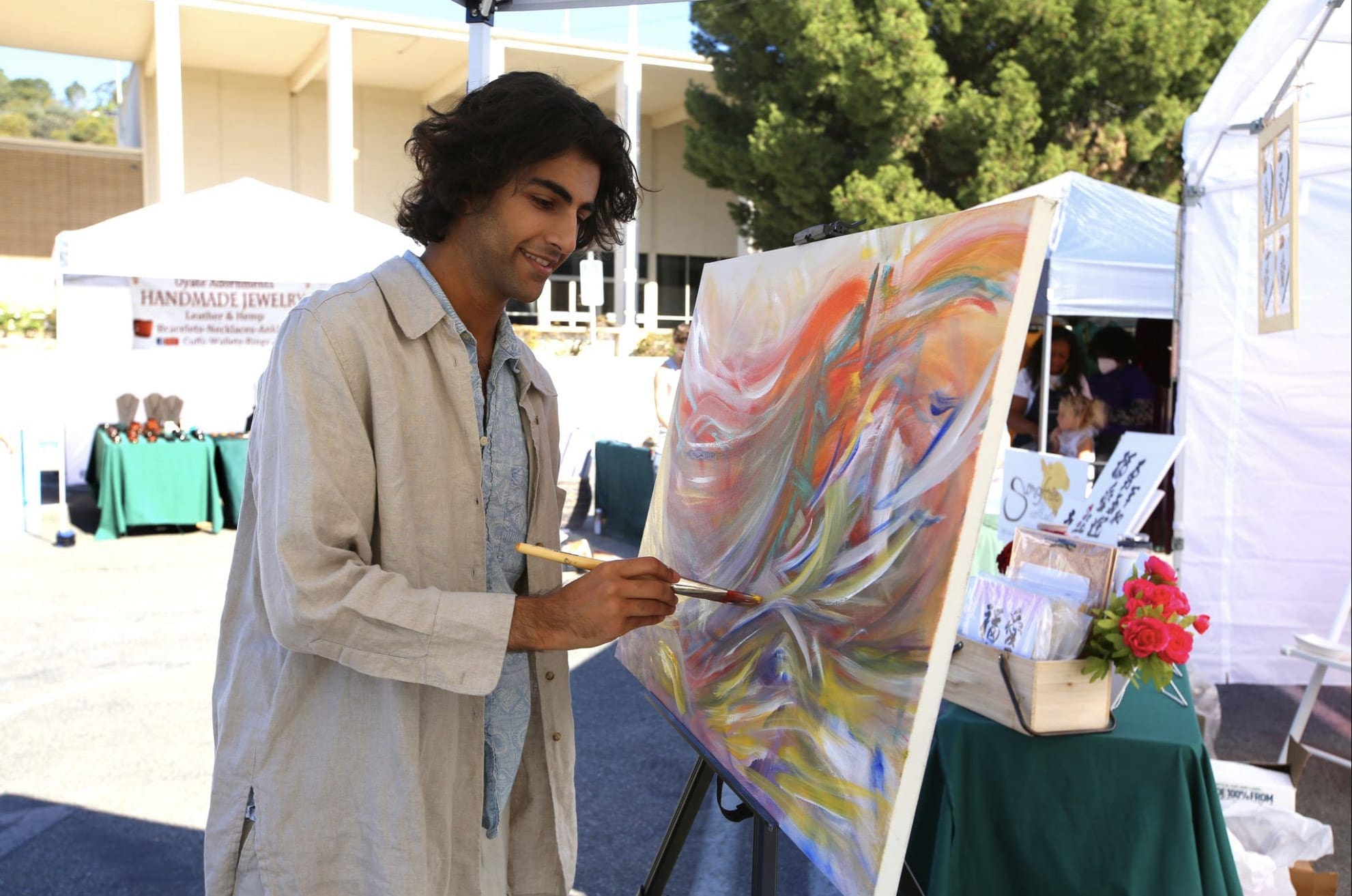 The Malibu Farmers Market — where food meets art