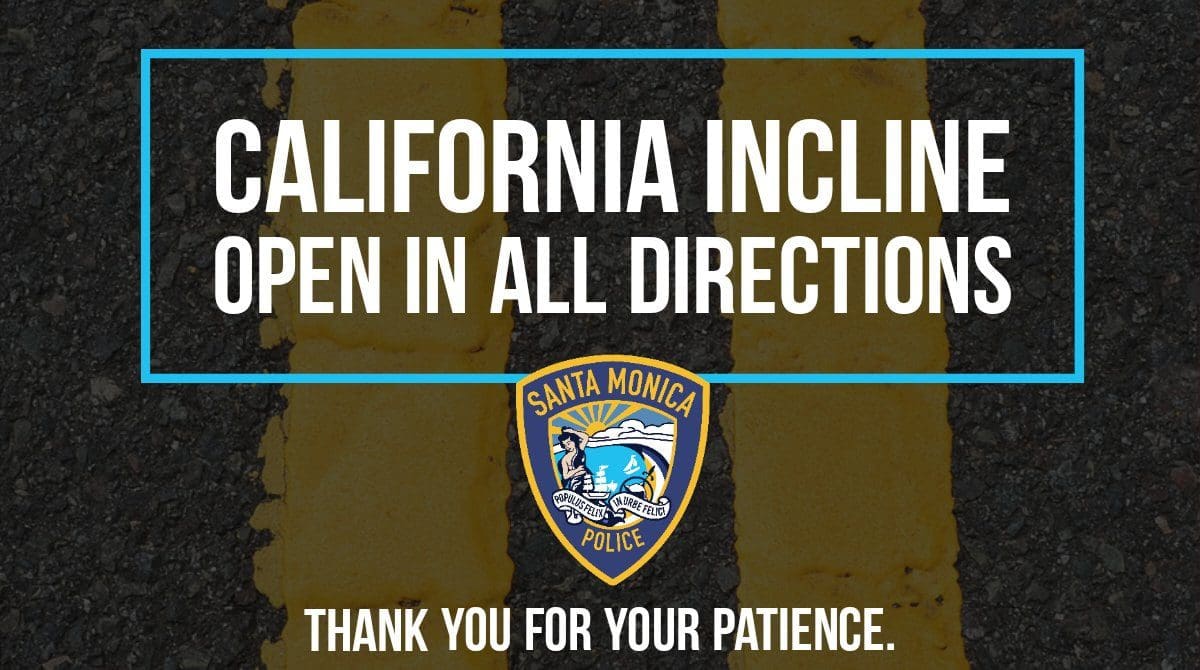 Suicide threat halts traffic on PCH near Santa Monica