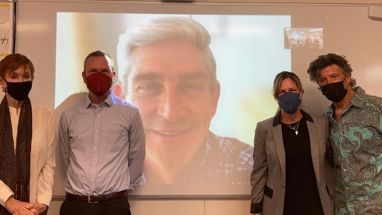 Poet Richard Blanco virtually visits MHS Creative Writing class