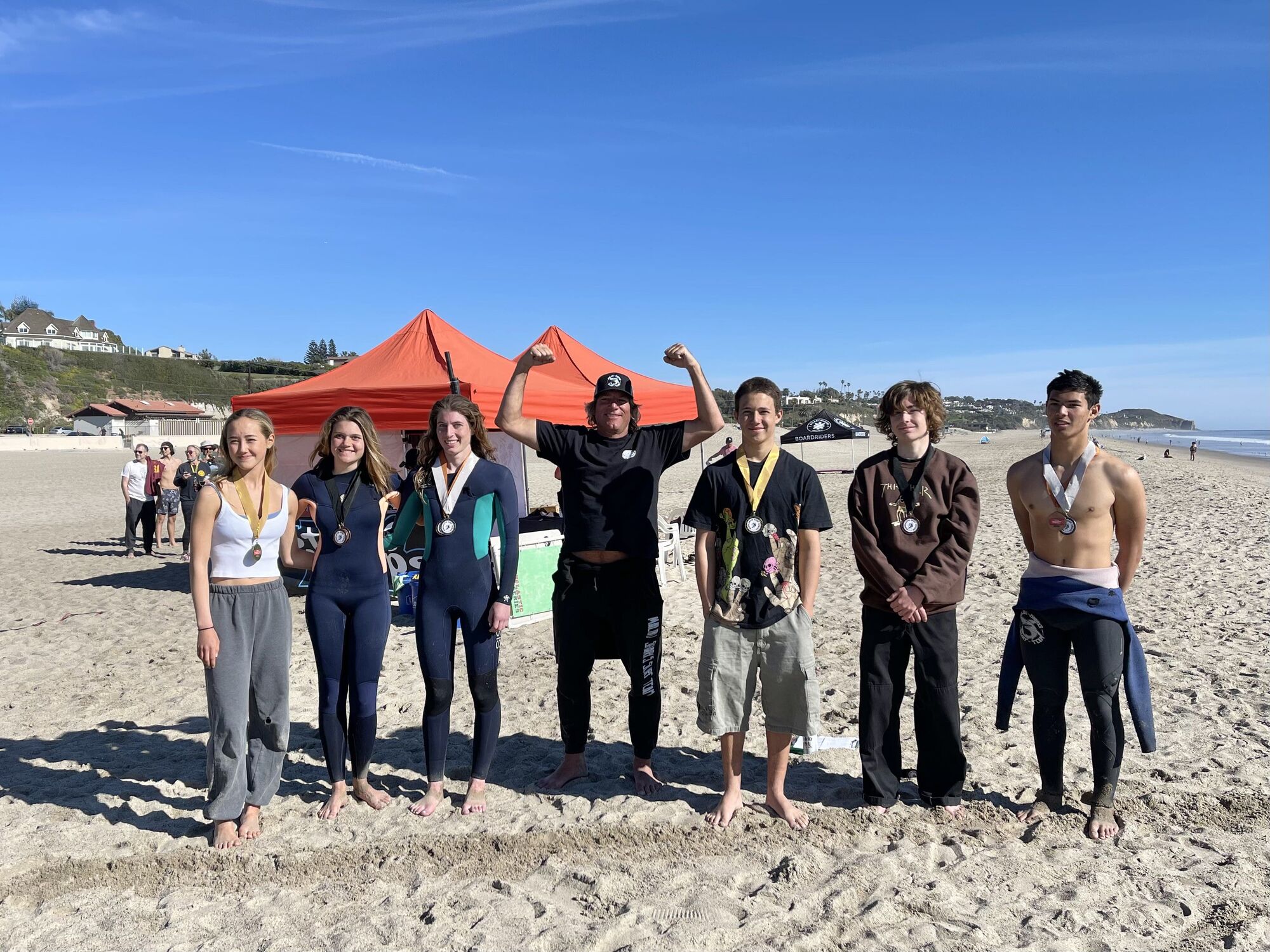 Malibu Sharks surf team
