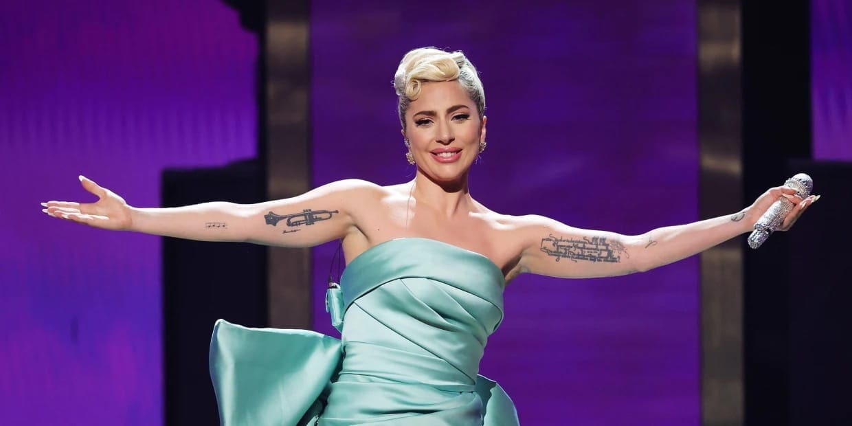 Lady Gaga hits a high note