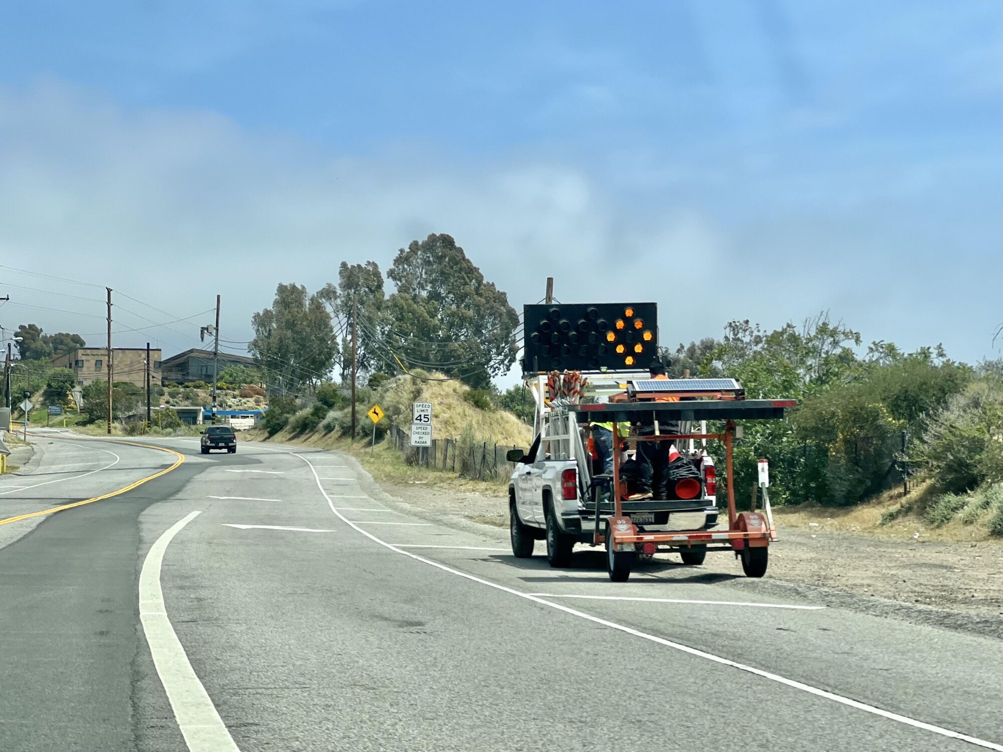 Update: All lanes open on Malibu Canyon Road