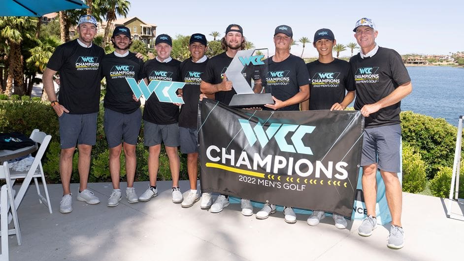 Fifth-ranked Waves men's golf wins WCC title again