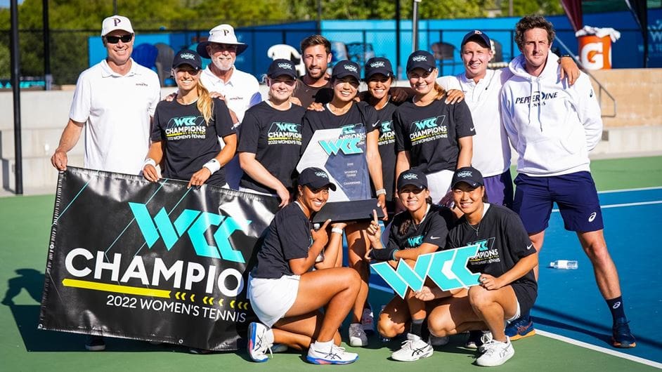 Pepperdine women's tennis captures WCC Tournament crown