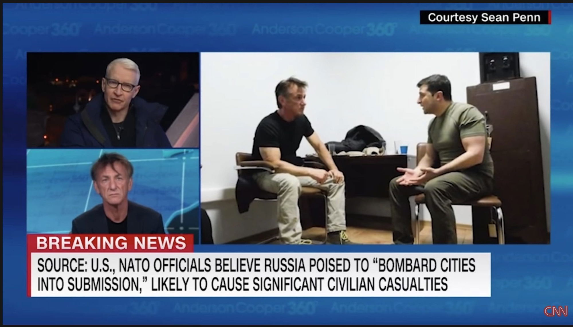 Sean Penn's work with CORE and in Ukraine earns CNN Heroes Award
