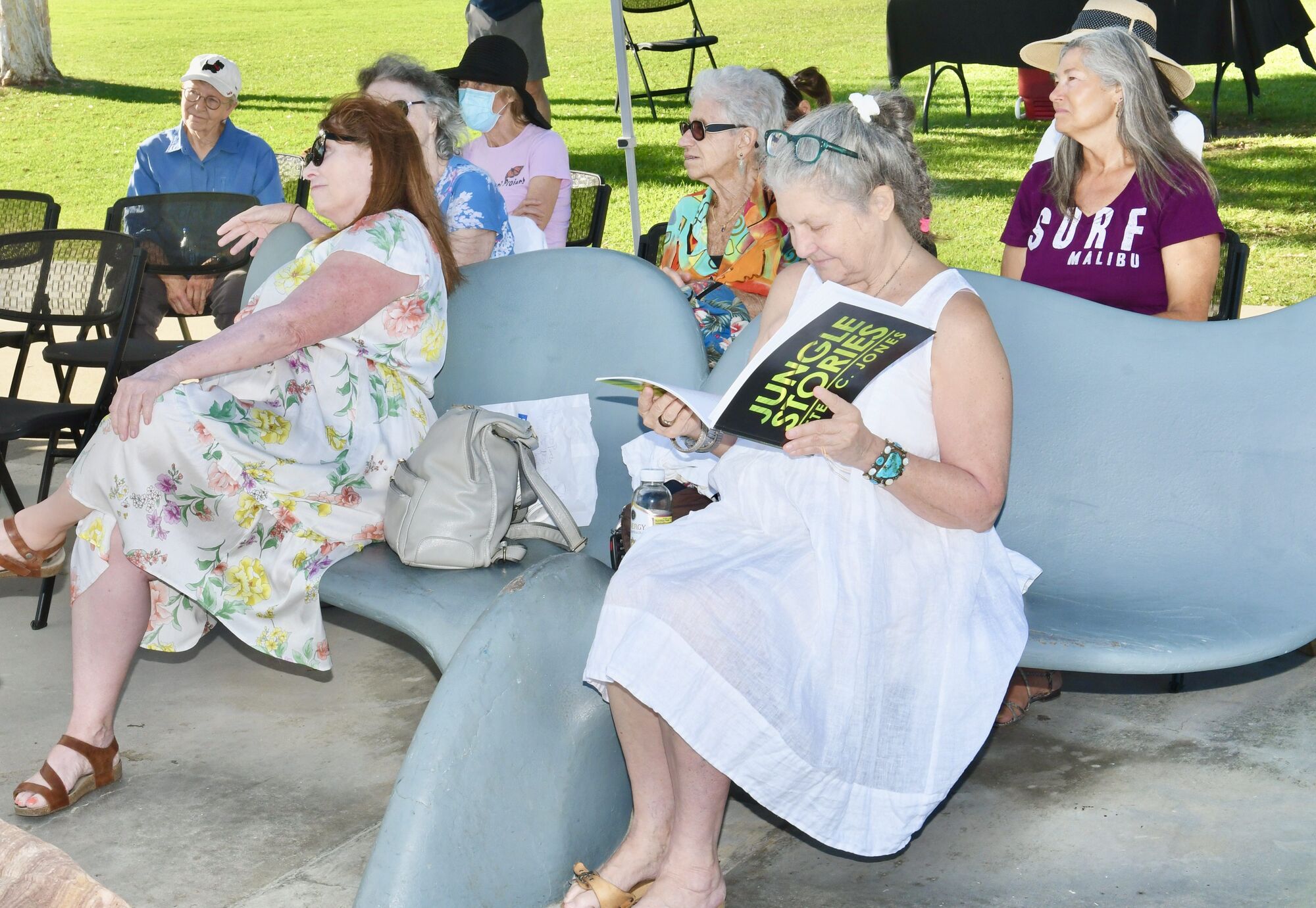 A poetic celebration of life held at Malibu Bluffs Park