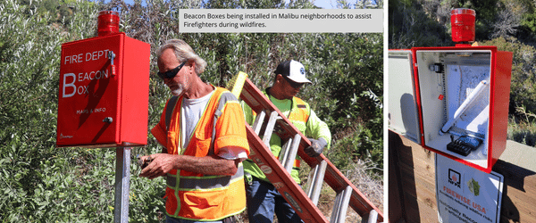 More fire Beacon Boxes installed in Malibu to assist with fire response