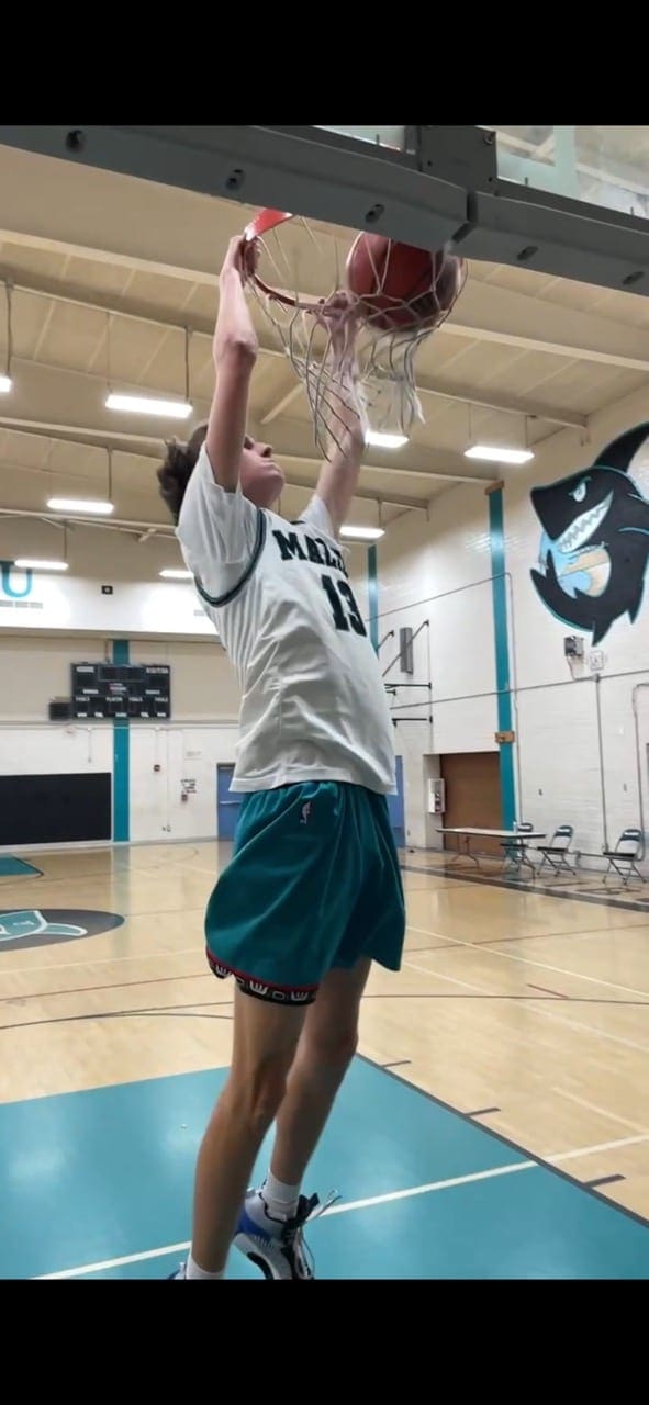 Dean Furlong preparing to play hoops at New York college