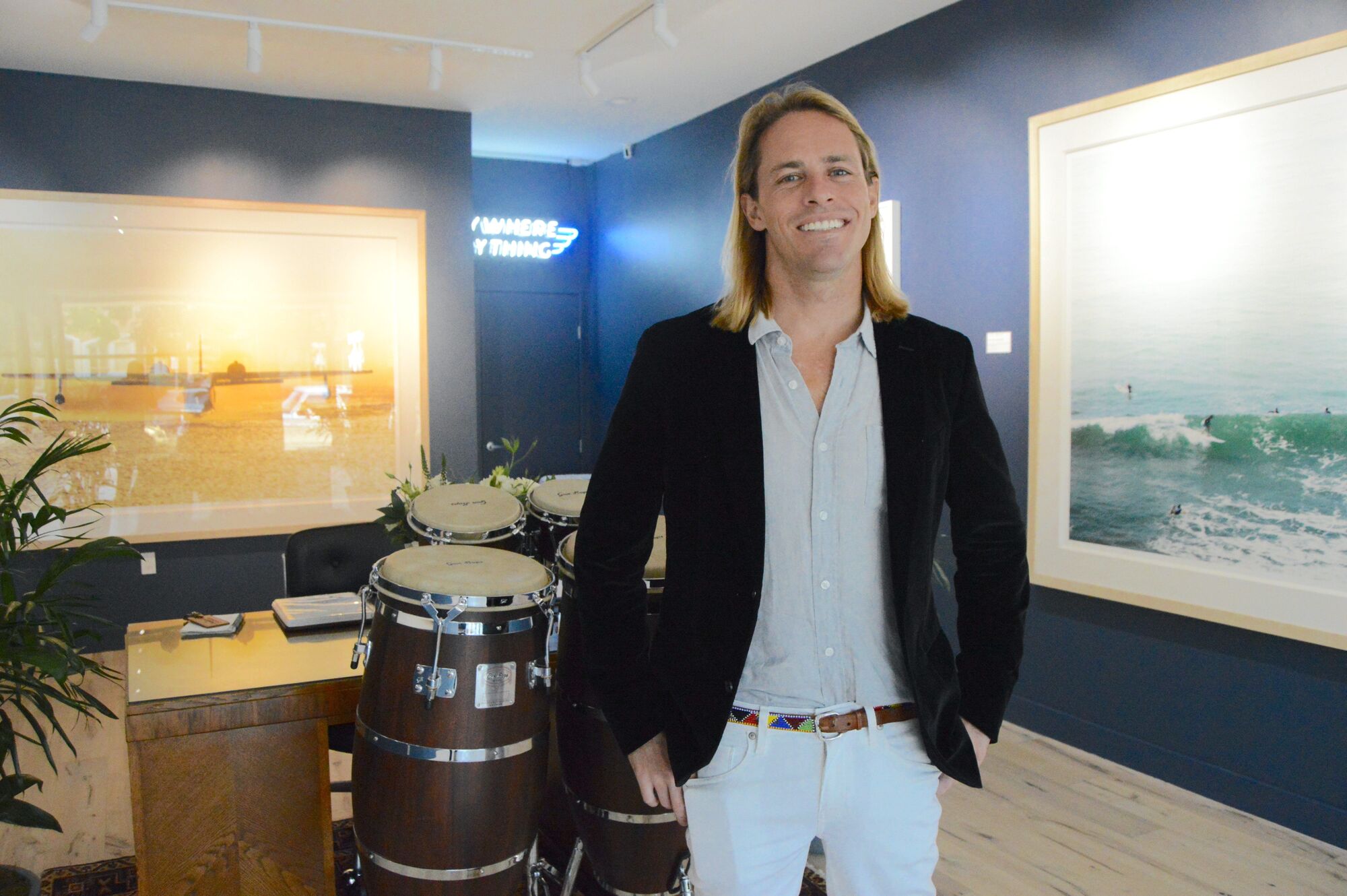 Sky's the limit for Dirk Braun's aviation-inspired art gallery