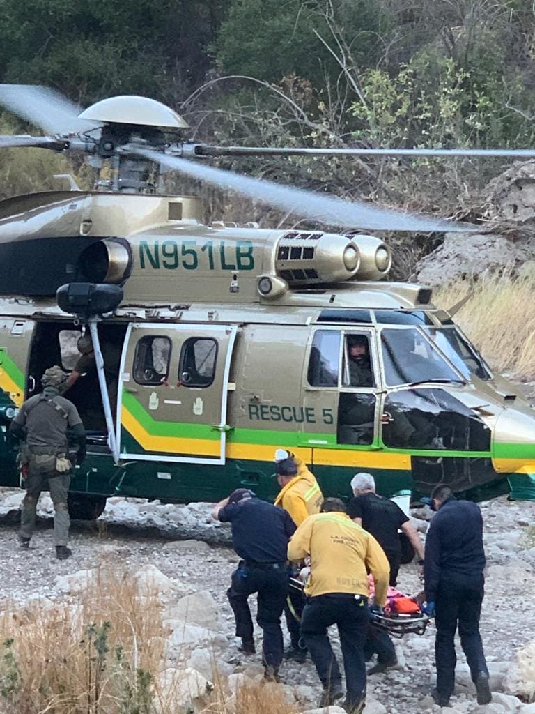 Hiker rescued at Malibu Creek State Park