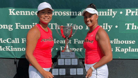 Waves women's tennis finishes atop Battle of the Bay