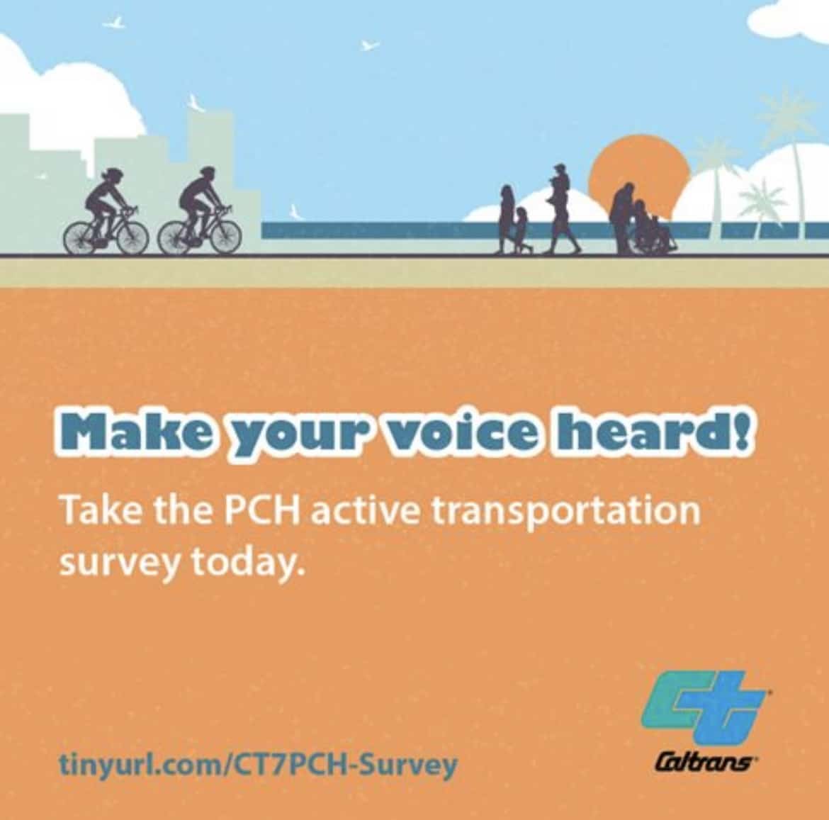 CalTrans requesting public input on bicycle and pedestrian safety on PCH