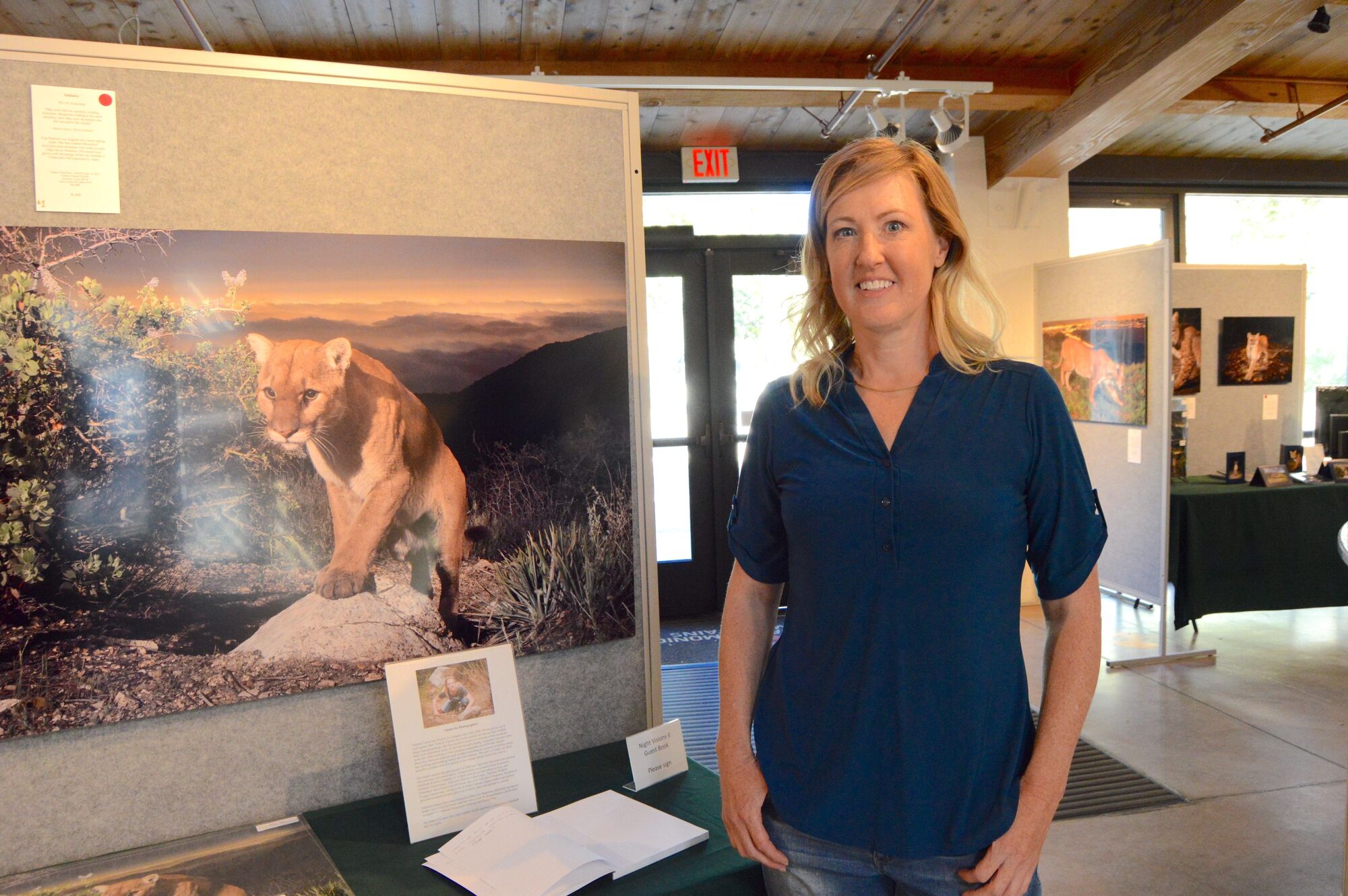 Wildlife photographer Johanna Turner meets and greets at Santa Monica Mountains Visitors Center