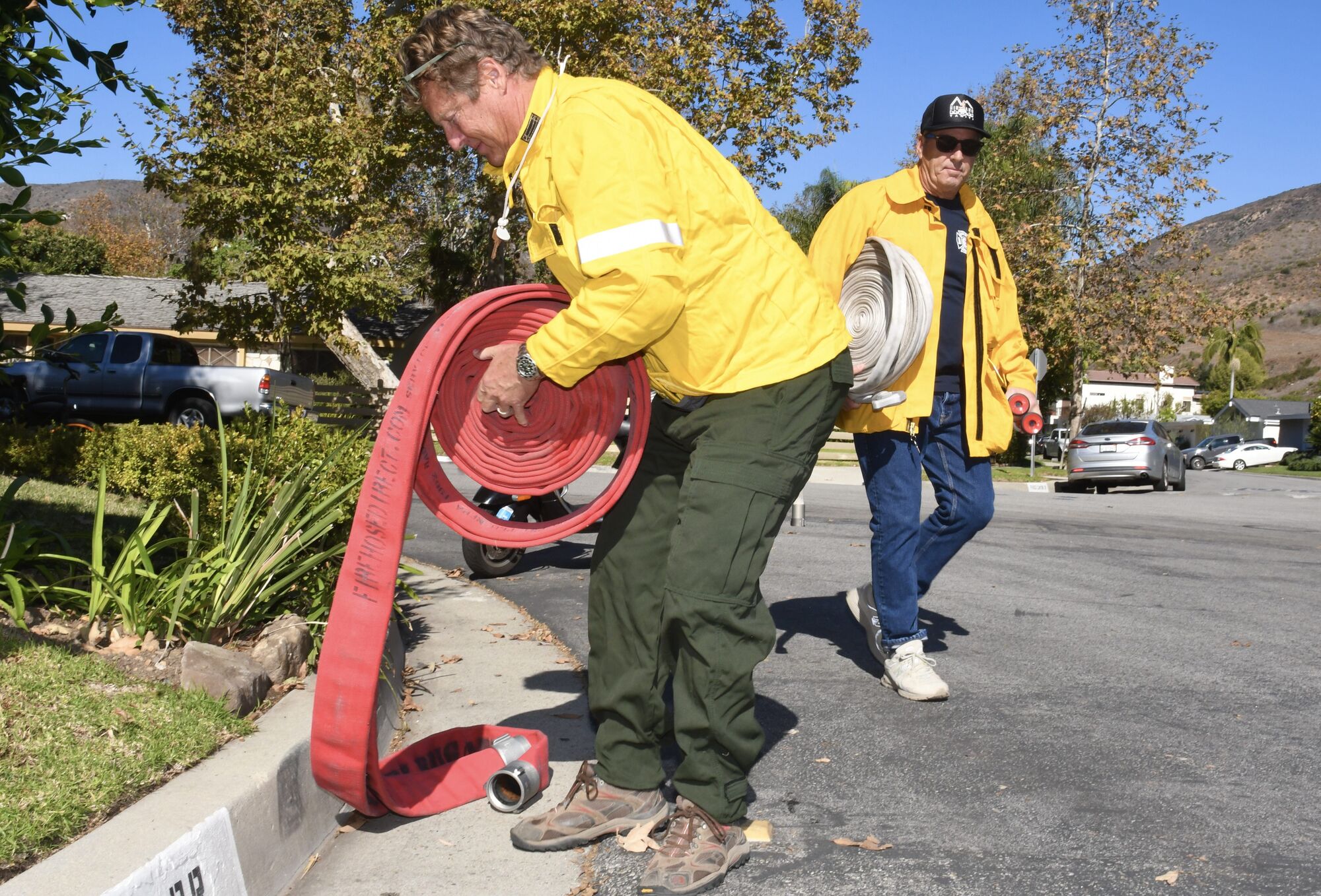 Malibu West Volunteer Fire Brigade Training Day held for residents