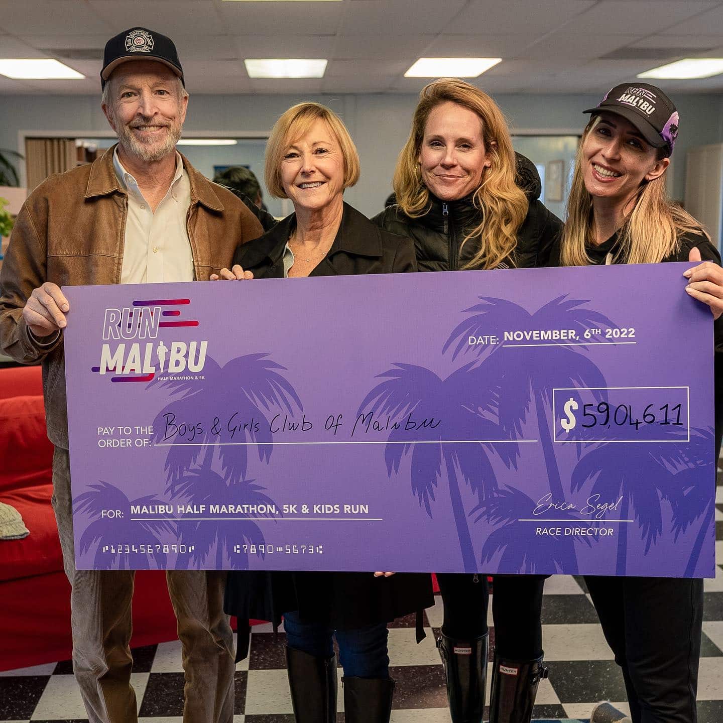 'Run Malibu' donates $59,046 to Boys & Girls Club of Malibu