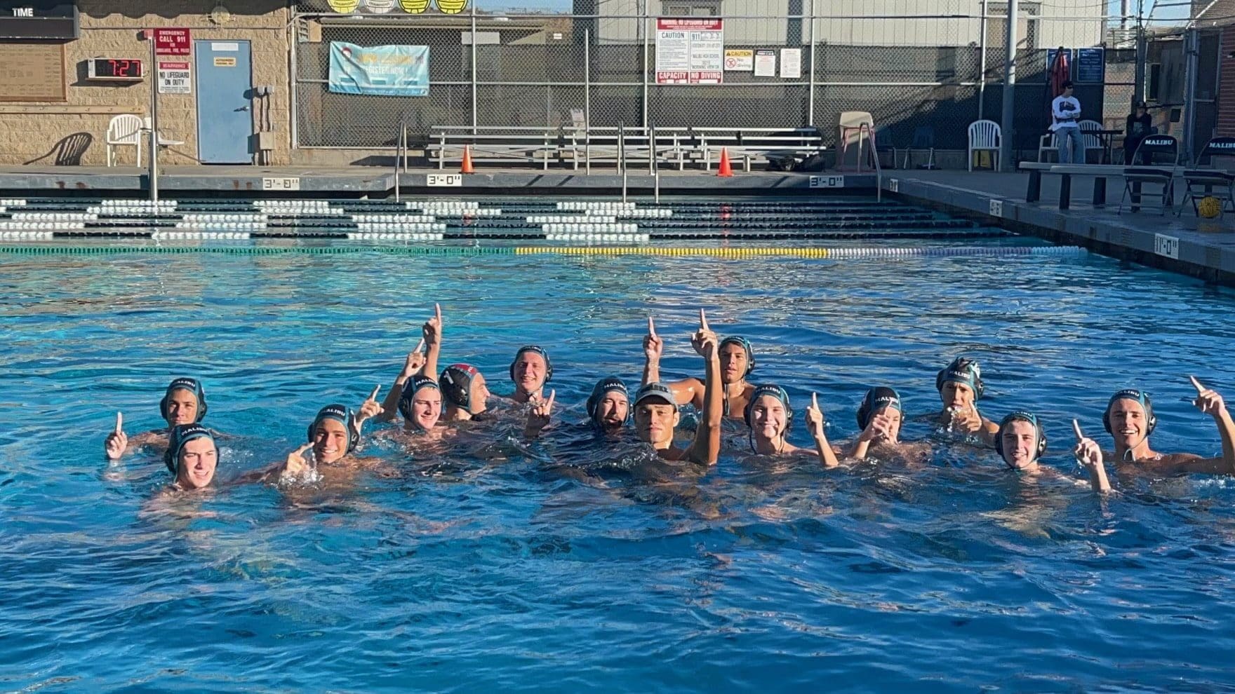 Shark boys water polo wins league, makes playoffs