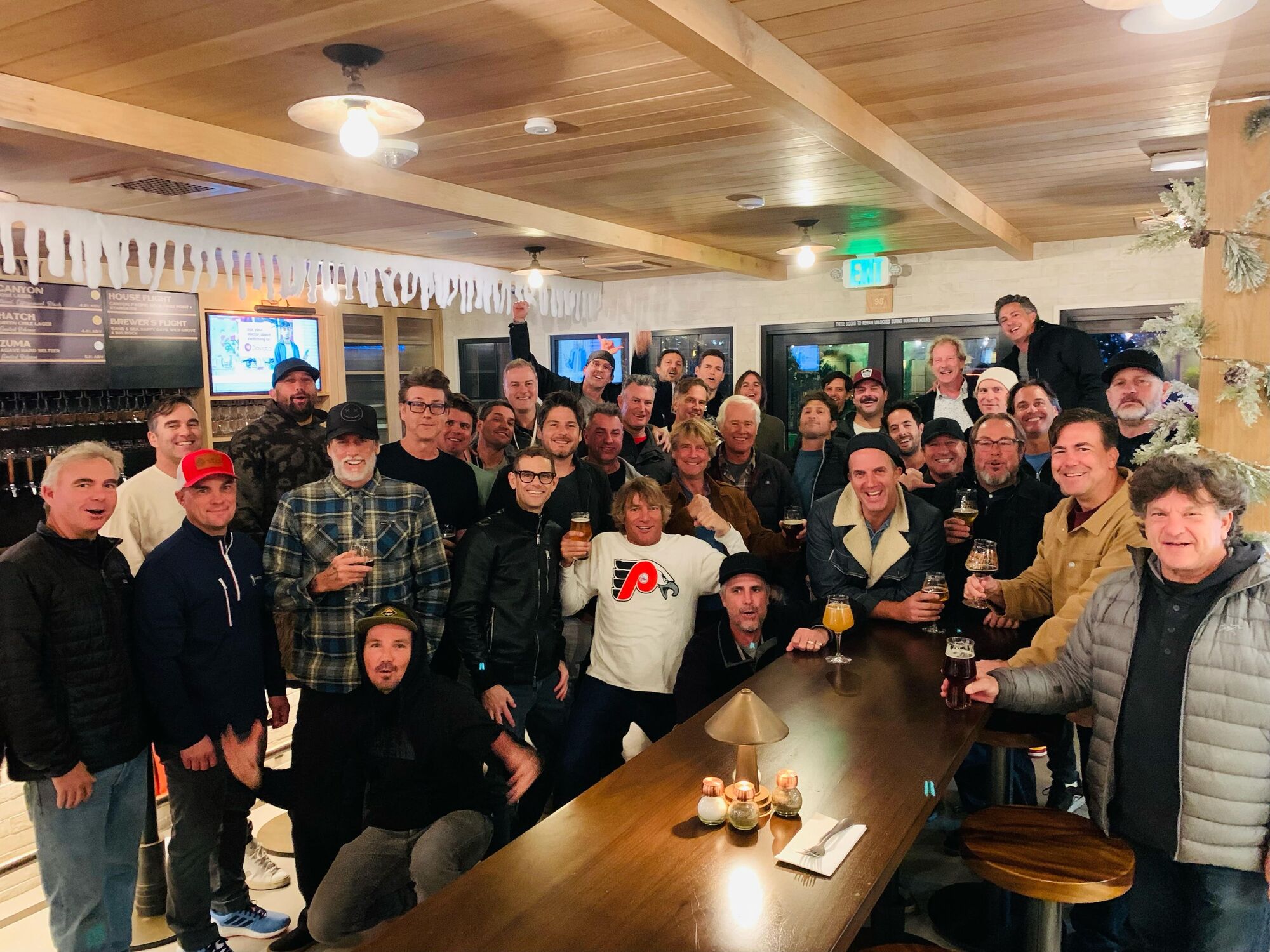 Photo submission: The 5th Annual Malibu Dad's Holiday Get Together