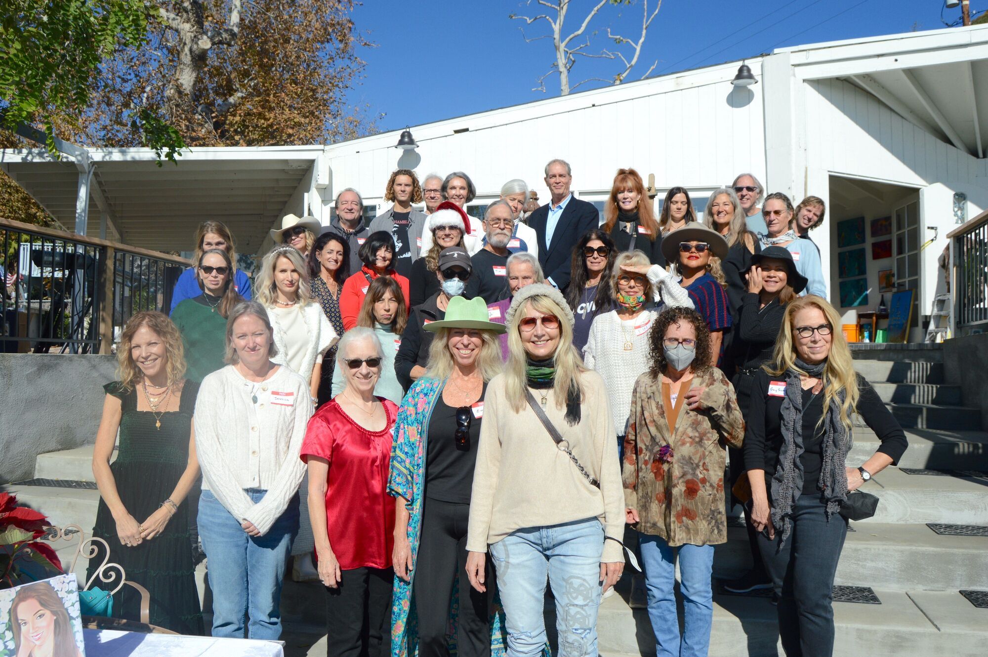 40 artists display their work at the Malibu Art Association first annual Holiday Boutique and Art Sale