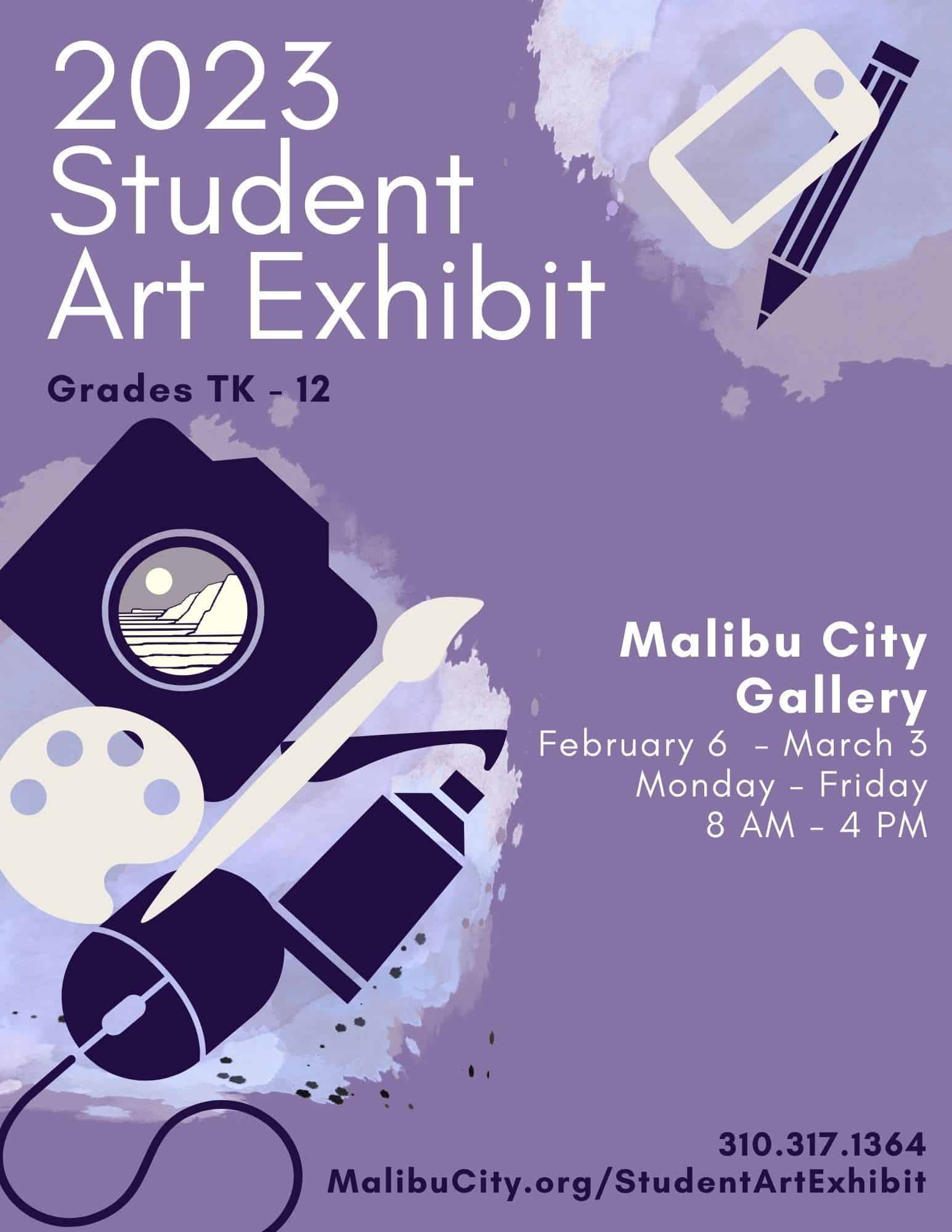 Students: Submit Your Artwork for the City of Malibu Art Exhibit