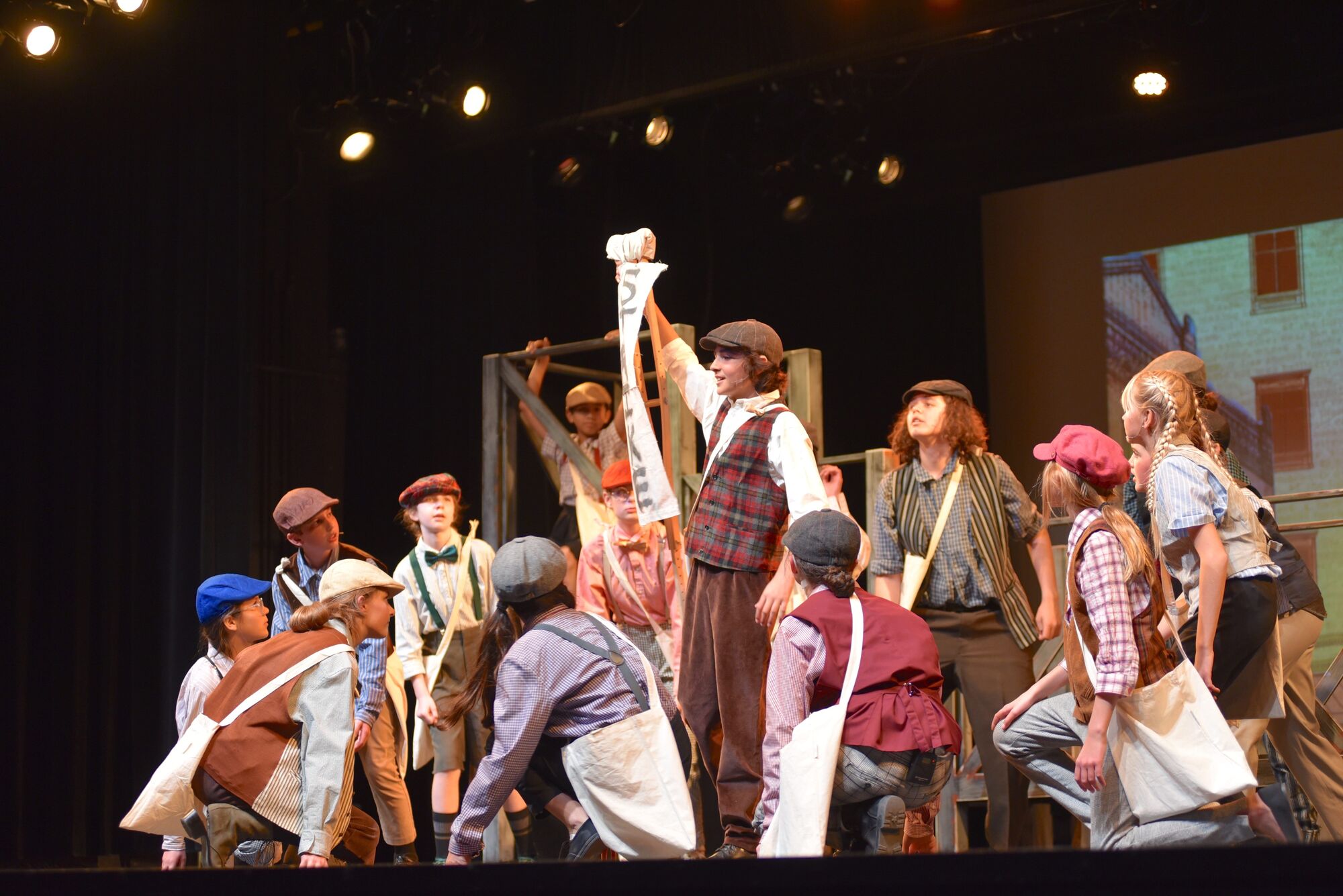 Hot off the press: Malibu Middle School's spring musical 'Disney's Newsies Jr.'