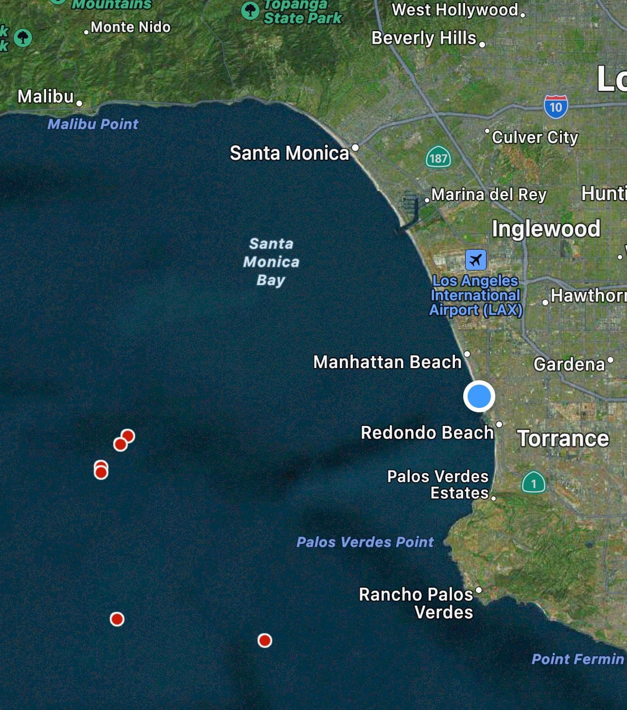 Update: All LA County beaches have reopened following closure for lighting