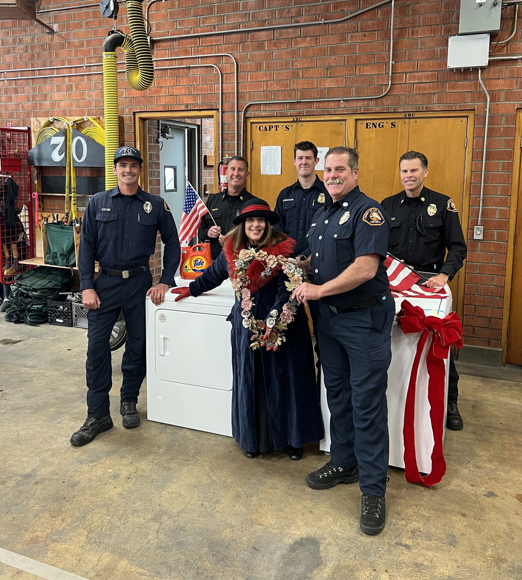 First-in Fire Foundation gifts needed appliances to various fire station in Malibu and surrounding areas